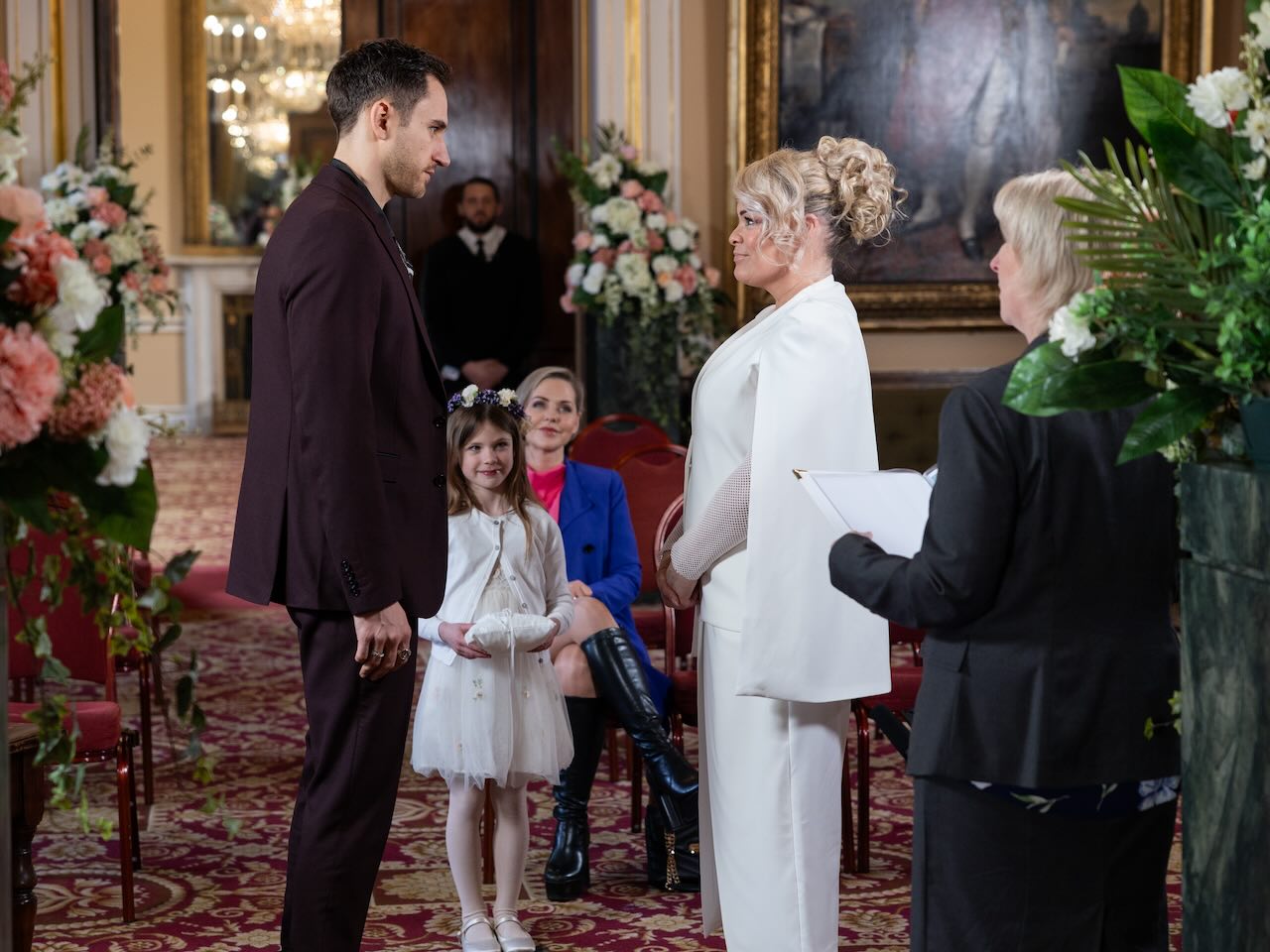 Freddie and Grace on Hollyoaks on June 10, 2024