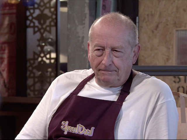 Ray and Geoff on Coronation Street on November 25, 2020