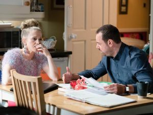 Linda and Mick on EastEnders on June 15, 2020