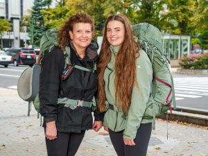 Sharon and Brydie for Race Across The World