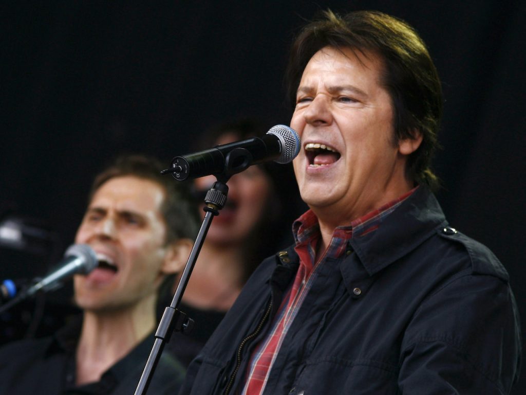 Shakin' Stevens pictured on June 28, 2008