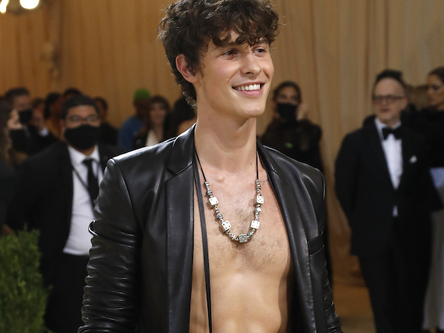 Shawn Mendes pictured on September 13, 2021