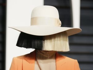 Sia pictured on February 26, 2017