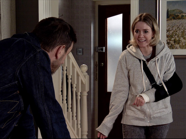 Abi and Peter on Coronation Street on August 24, 2020