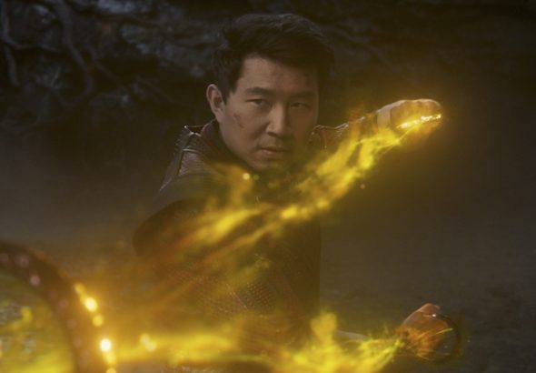 Simu Liu as Shang-Chi in Shang-Chi and the Legend of the Ten Rings