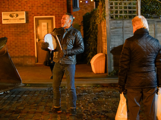 Residents confront Ray's redevelopment on Coronation Street on December 9, 2020