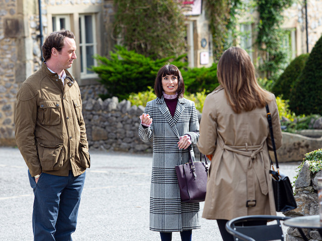Liam, Leyla and Gabby on Emmerdale on November 23, 2020