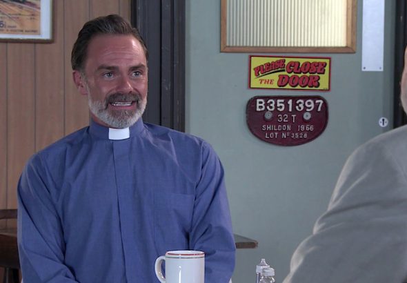 Daniel Brocklebank as Billy Mayhew on Coronation Street