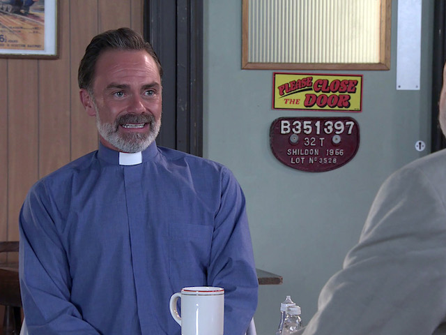 Daniel Brocklebank as Billy Mayhew on Coronation Street