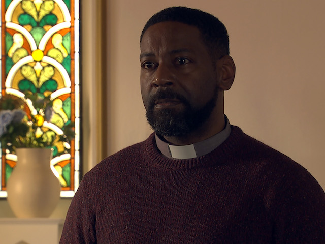 Moira and Charles on Emmerdale on January 27, 2021