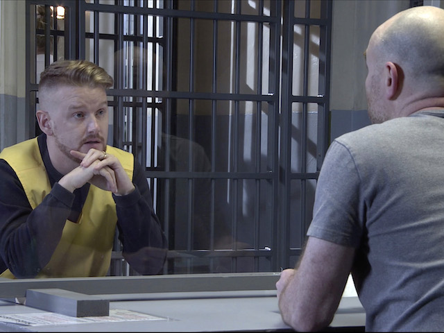 Tim and Gary on Coronation Street on January 15, 2021
