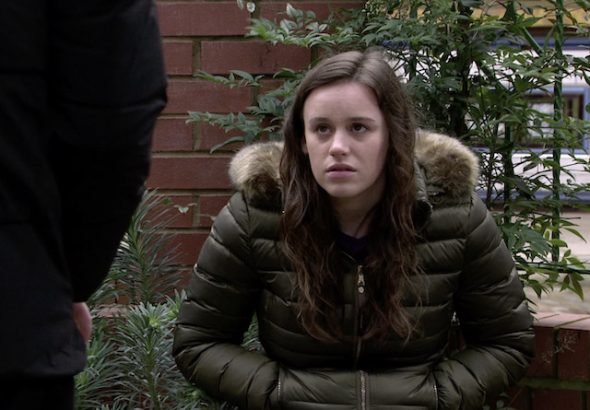 Craig and Faye on Coronation Street on January 18, 2021