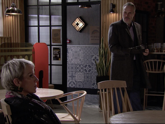 Debbie on Coronation Street on January 20, 2021