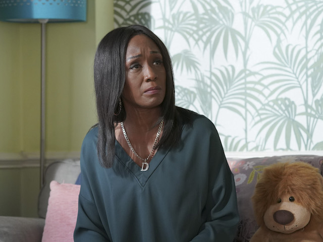 Denise on EastEnders on January 7, 2021