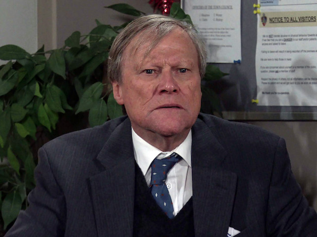 The chairperson announces the council's decision on Coronation Street on January 4, 2021