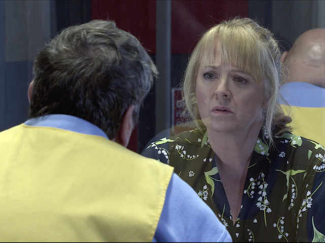 Jenny and Johnny on Coronation Street on January 13, 2021