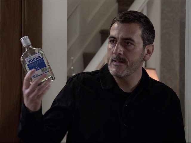 Carla and Peter on Coronation Street on January 13, 2021