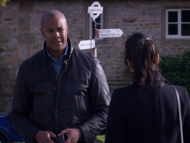 Al and Priya on Emmerdale on November 26, 2020