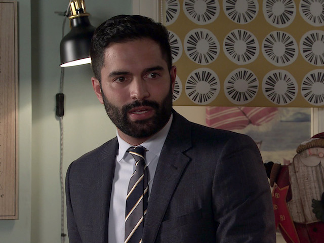 Imran on Coronation Street on December 30, 2020