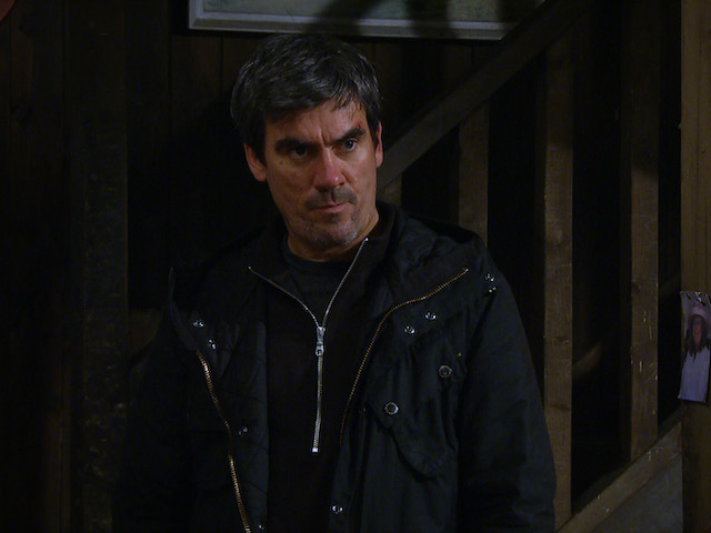 Cain on Emmerdale on November 3, 2020