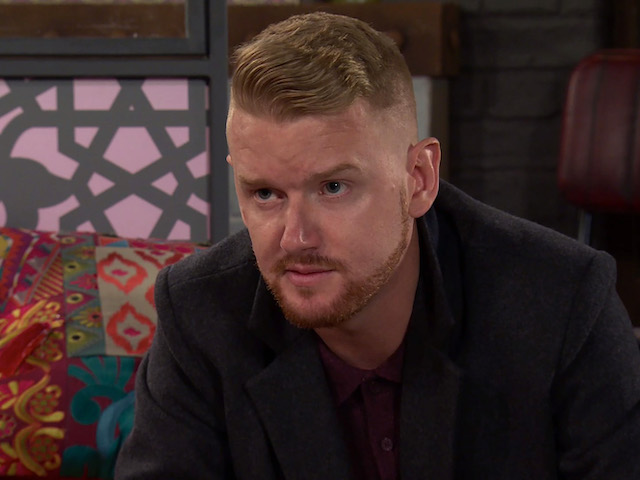 Maria and Gary on Coronation Street on October 12, 2020