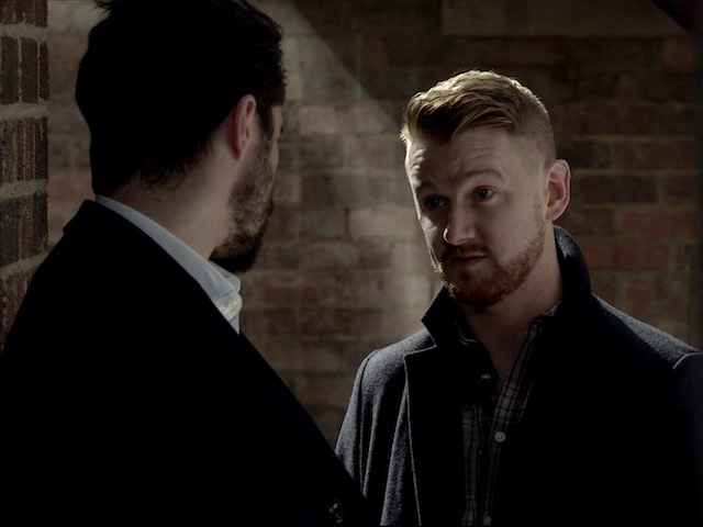 Adam and Gary on Coronation Street on July 22, 2020