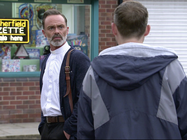 Paul and Billy on Coronation Street on August 19, 2020