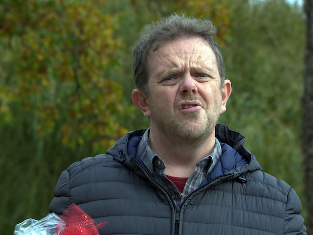 Dan on Emmerdale on December 16, 2020