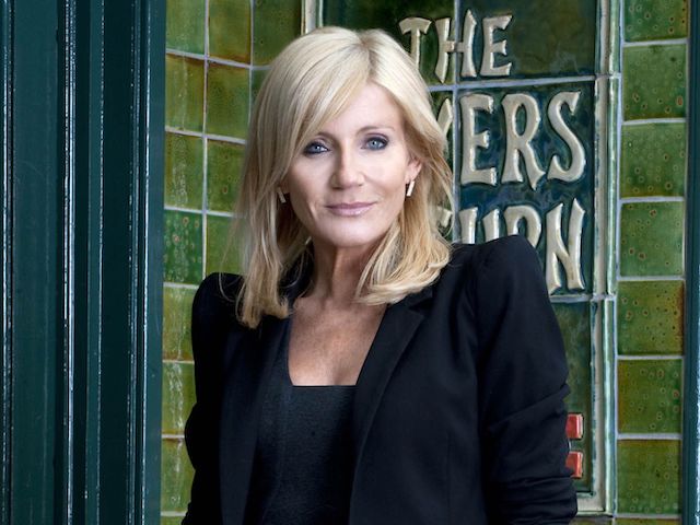 Michelle Collins as Stella Price in Coronation Street
