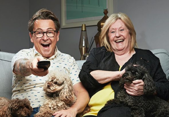 Stephen Lustig-Webb and Pat Webb for Gogglebox