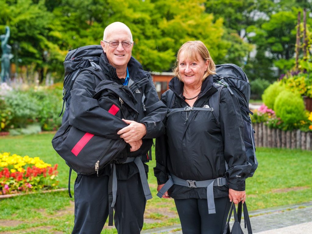 Stephen and Viv for Race Across The World