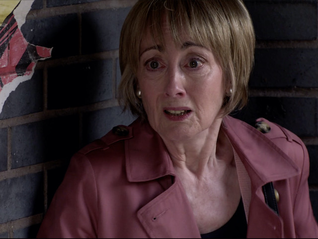 As and Geoff on Coronation Street on August 3, 2020