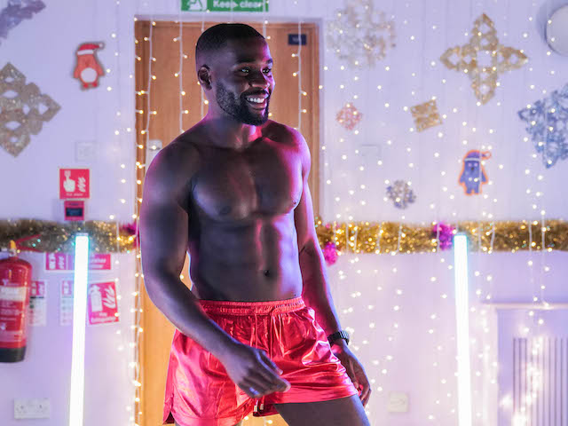 Isaac on EastEnders on December 18, 2020