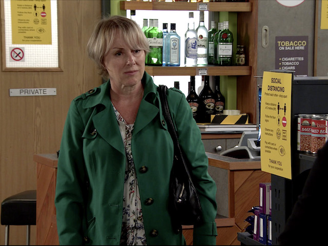 Sally and Alya on Coronation Street on August 10, 2020
