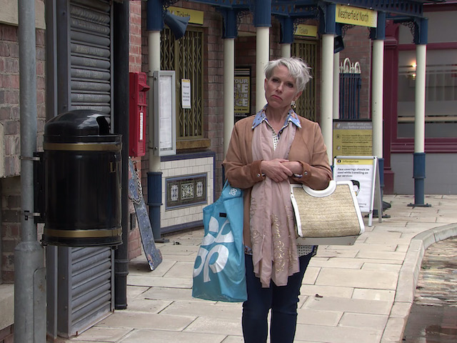 Debbie on Coronation Street on August 31, 2020