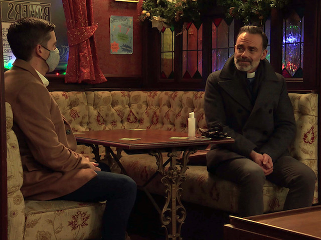 Todd and Billy on Coronation Street on December 21, 2020