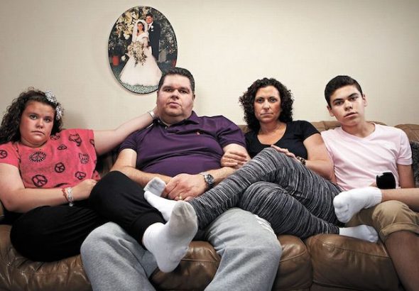 Jonathan Tapper and his family on Gogglebox