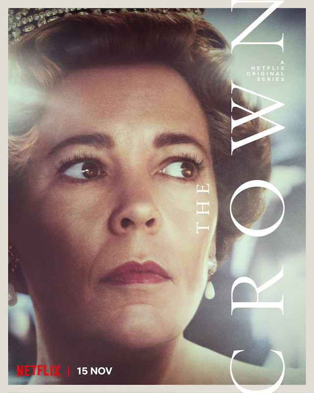 Olivia Colman as Queen Elizabeth II in The Crown