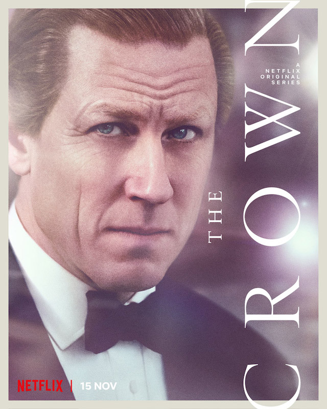 Tobias Menzies as Prince Philip in The Crown