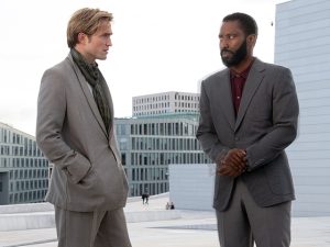 Robert Pattinson and John David Washington in Tenet