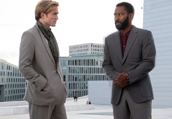 Robert Pattinson and John David Washington in Tenet