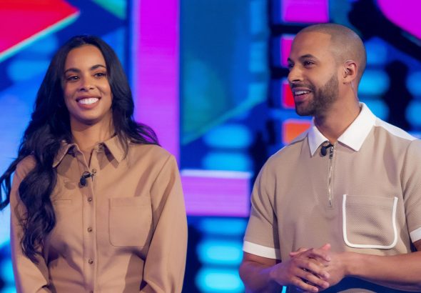 Rochelle Humes and Marvin Humes