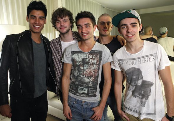 The Wanted pictured on April 4, 2012