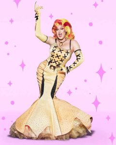 Tina Burner for RuPaul's Drag Race