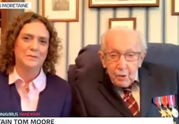 Tom Moore for Good Morning Britain