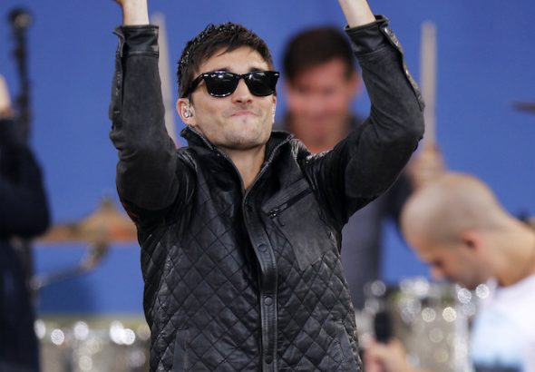 Tom Parker pictured on August 24, 2012