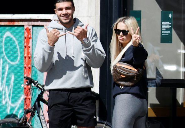 Tommy Fury pictured on May 14, 2020