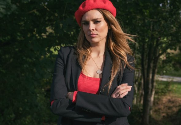 Twinnie-Lee Moore as Jade in Emmerdale