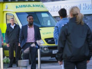Michael and Grace on Coronation Street on November 2, 2020