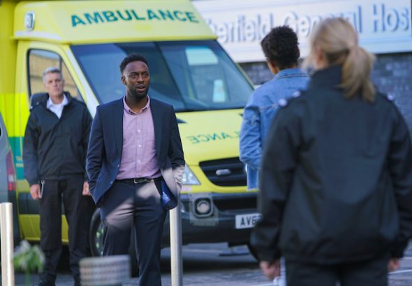 Michael and Grace on Coronation Street on November 2, 2020